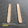 Depressor per lingua in legno usa e getta